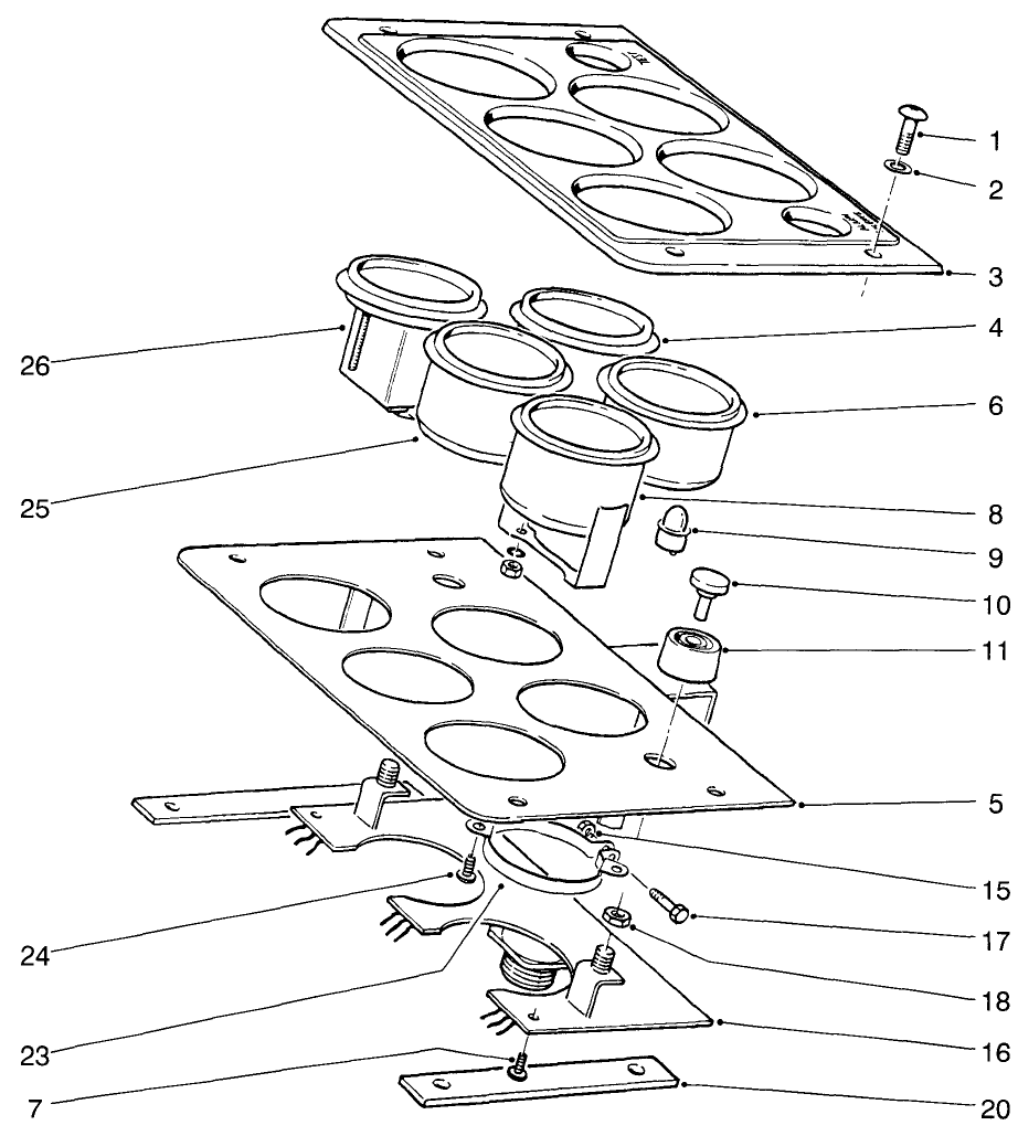 Upper Control Panel Assembly