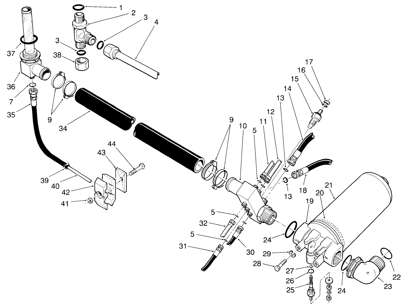 Hydraulic Filter Assembly