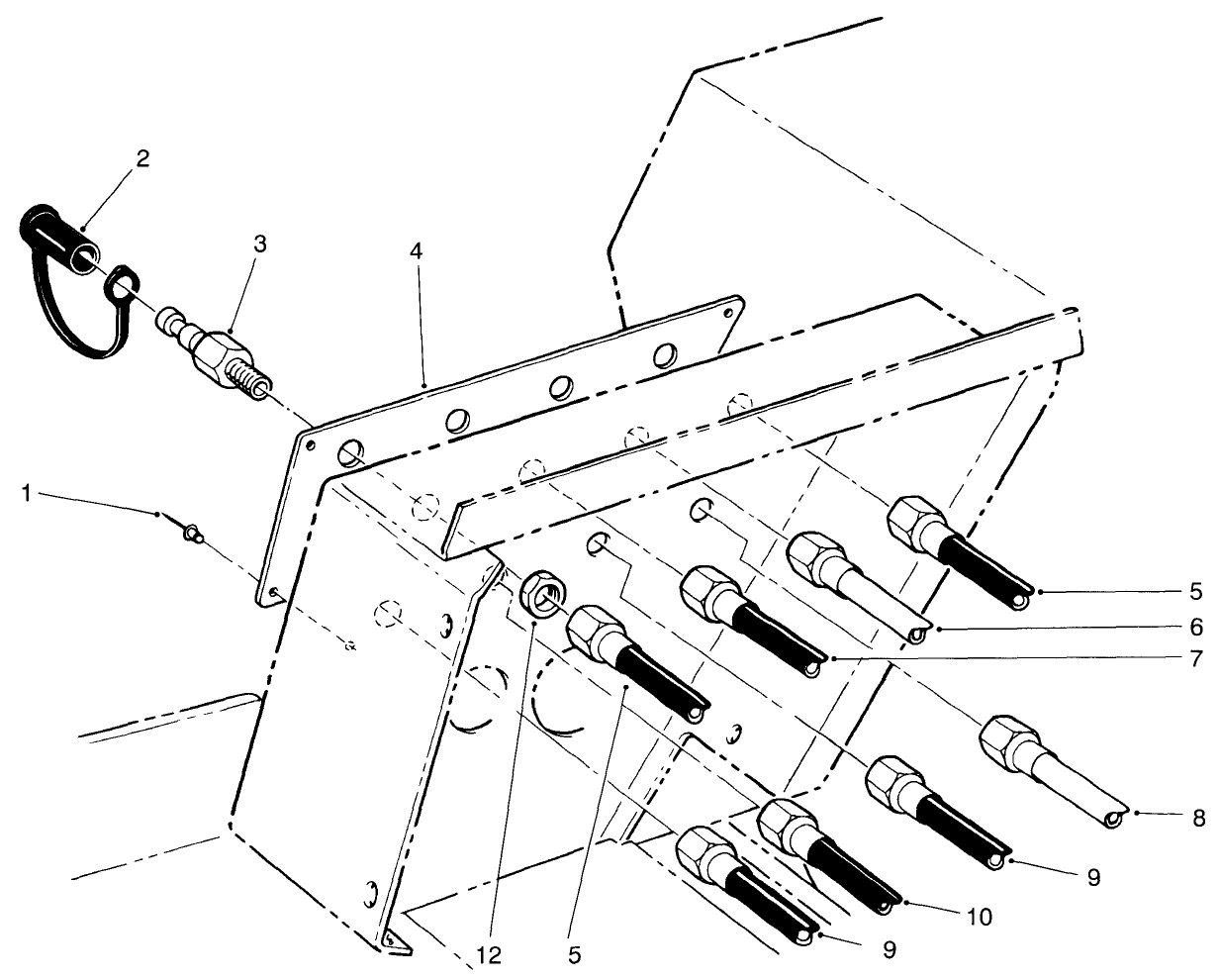 Hydraulic System Diagnostic Panel Assembly