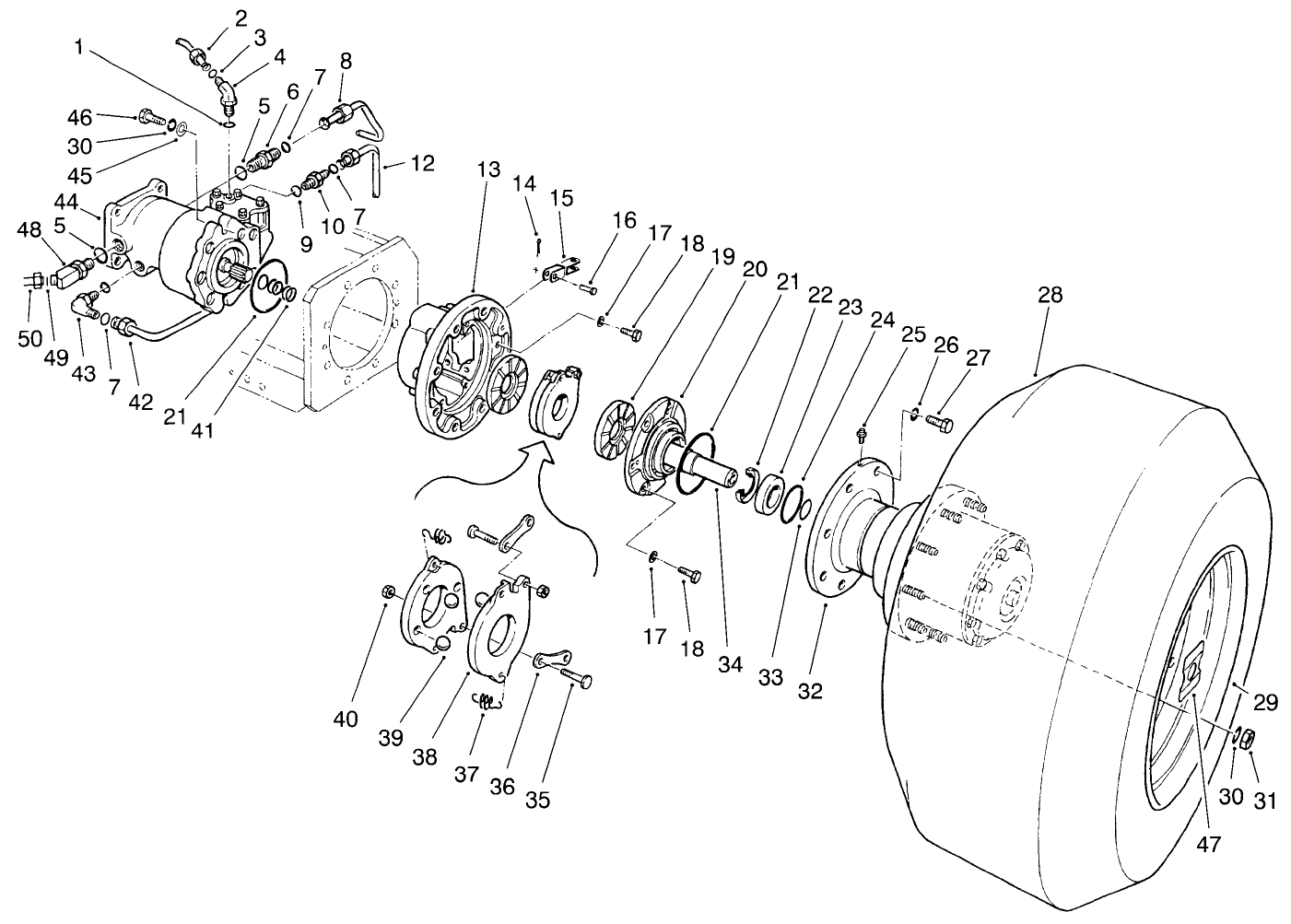 Front Wheel Assembly