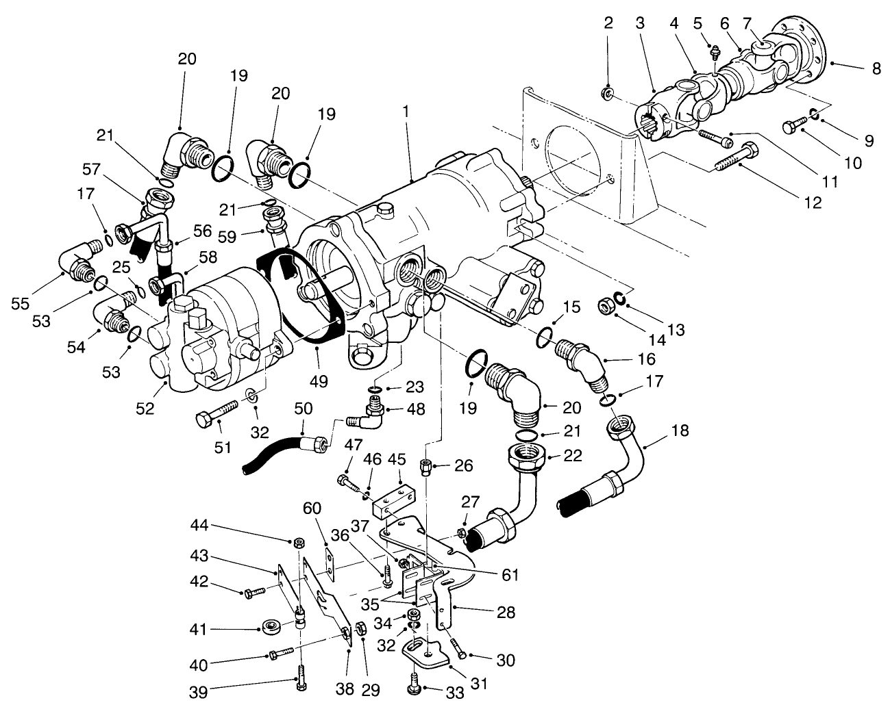 Variable Displacement Pump Installation