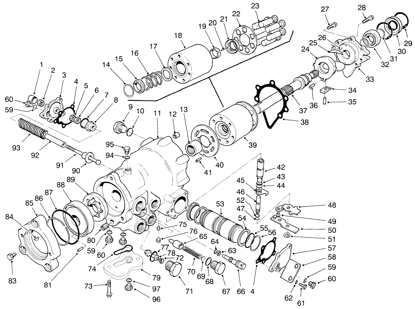 Variable Displacement Pump No. 93-9322