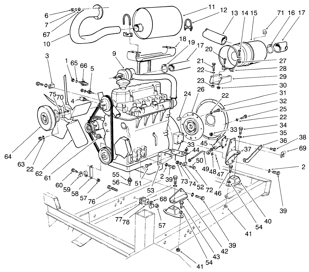 Engine Installation Assembly