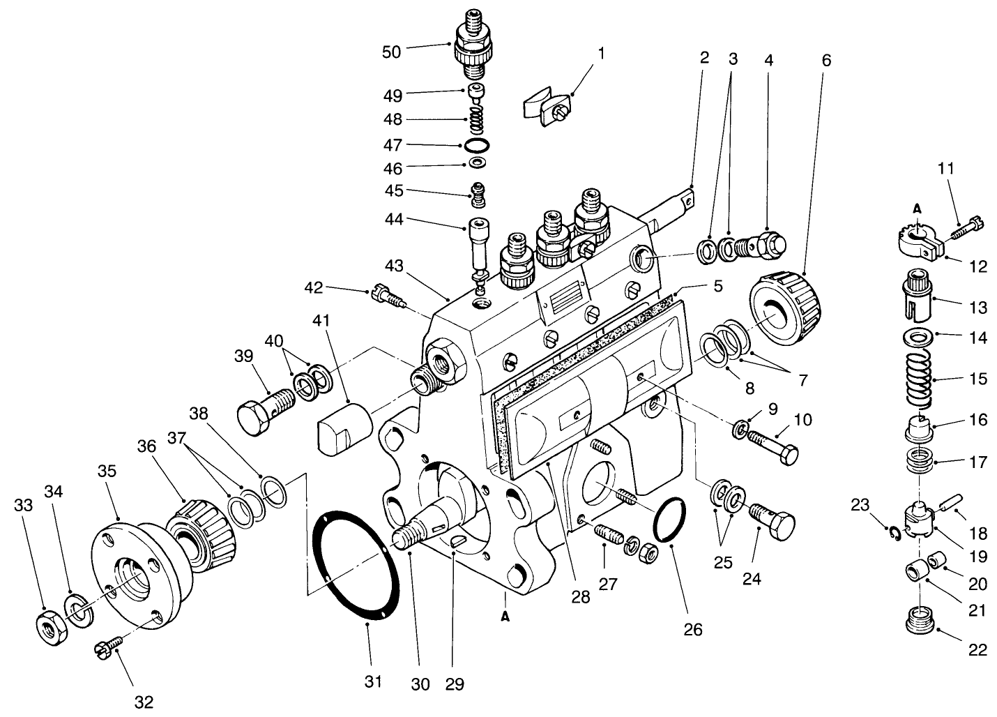 Fuel Injection Pump Assembly