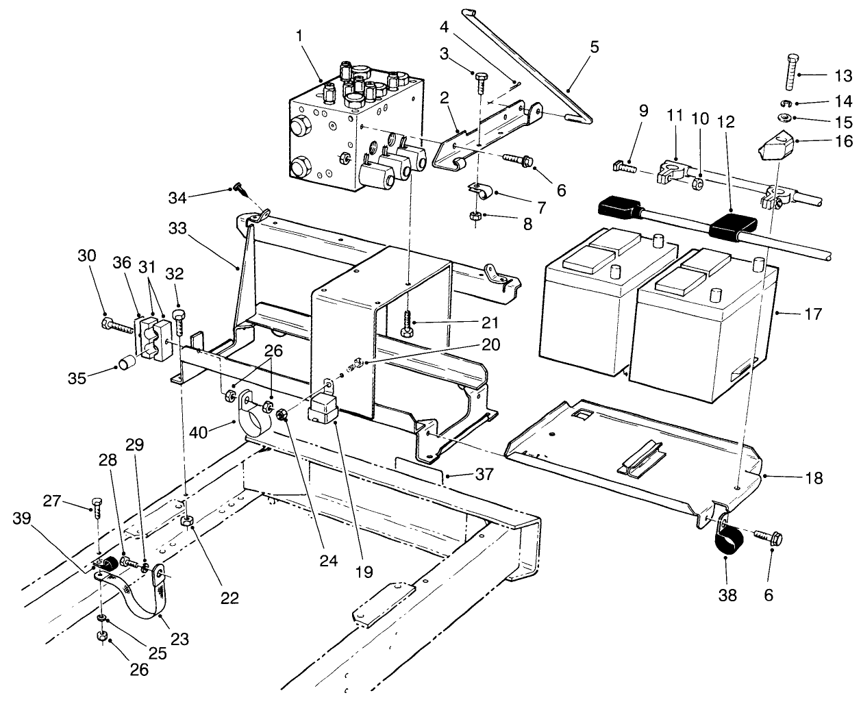 Battery Frame Assembly