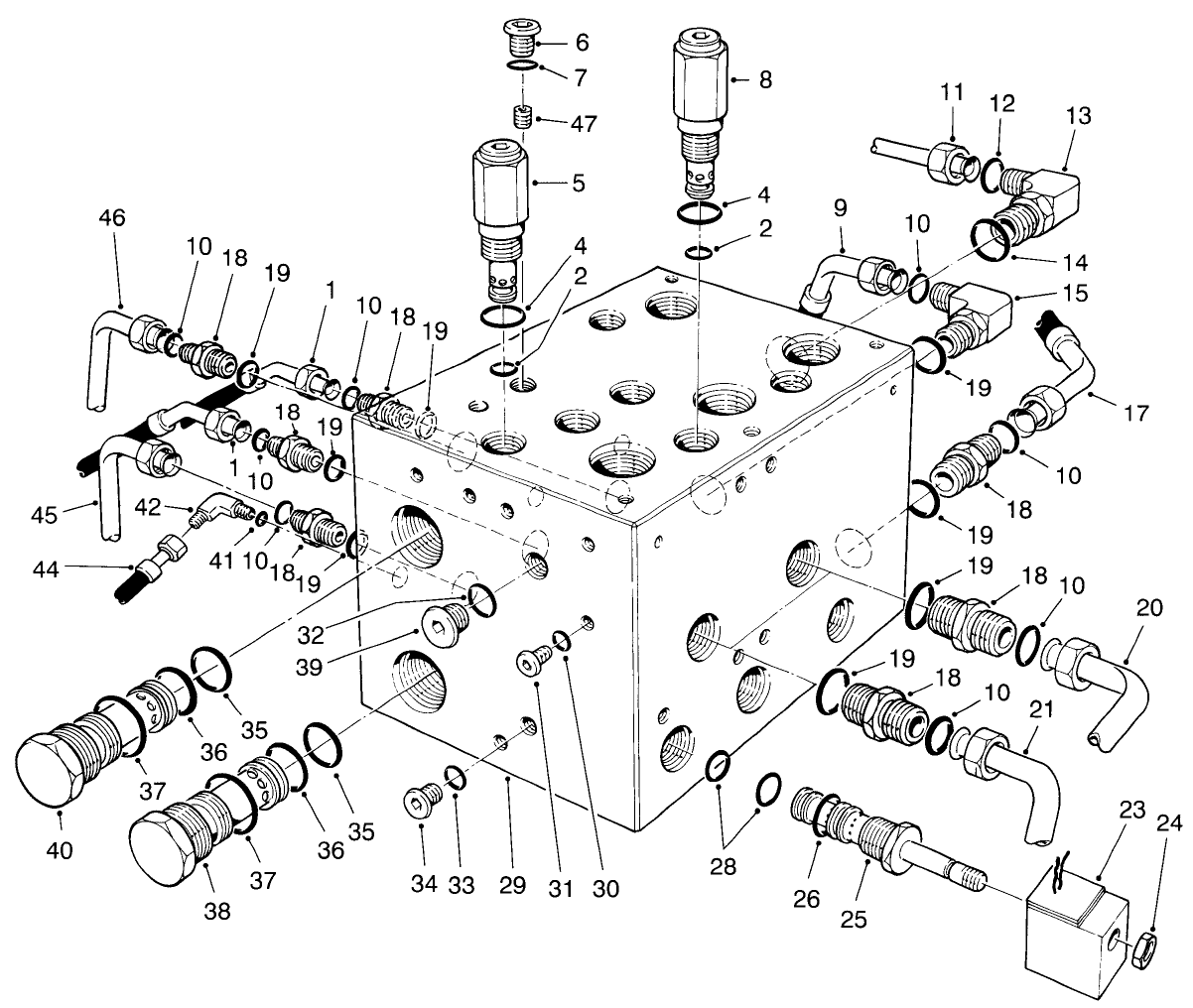 Pto Manifold Assembly