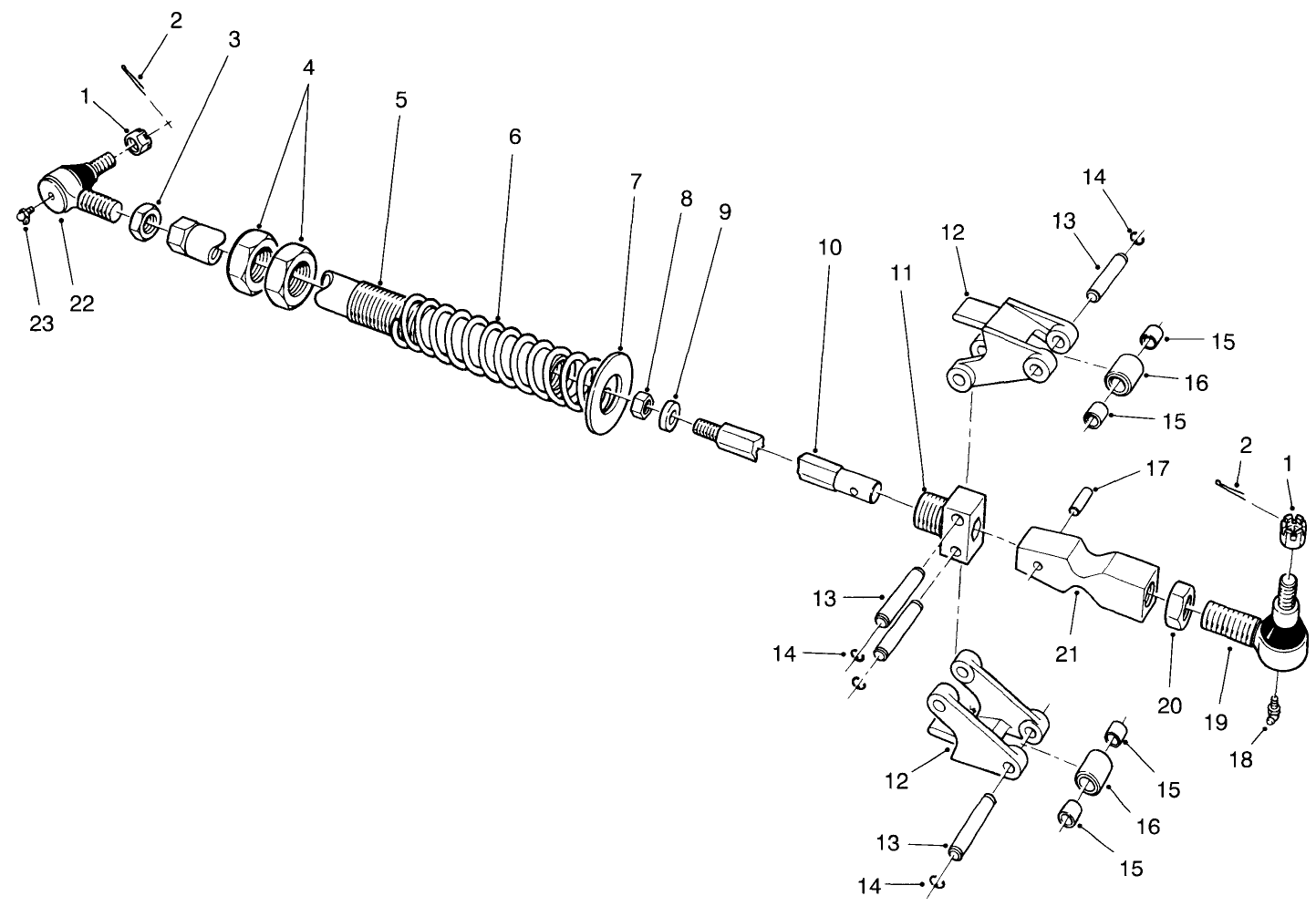 Wing Deck Latch Assembly