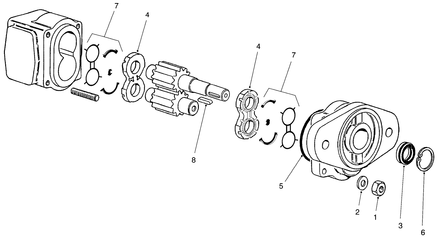 Hydraulic Motor Assembly No. 94-4907