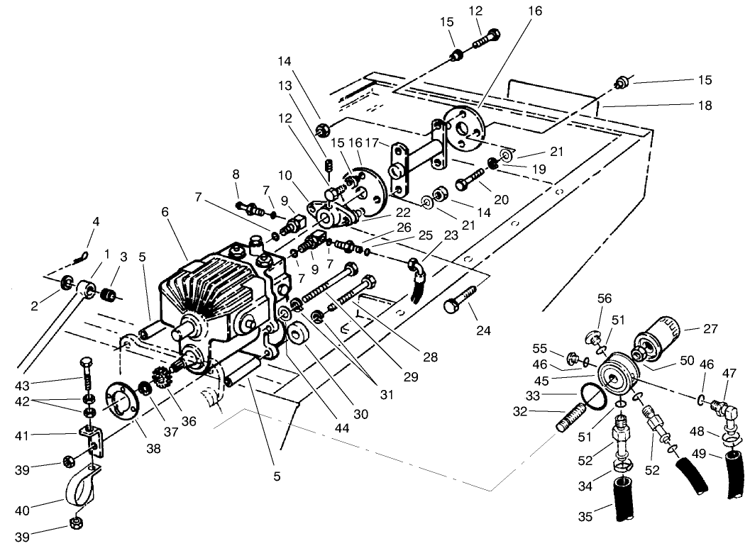Transmision & Drive Coupling Assembly <cont.)