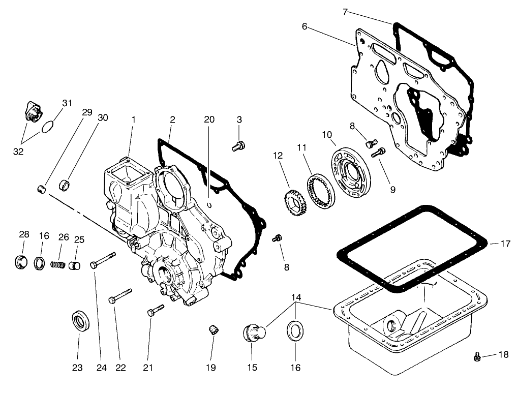 Crankcase Assembly