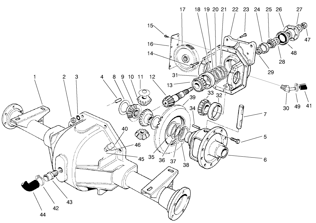 Front Axle Assembly No. 92-2377