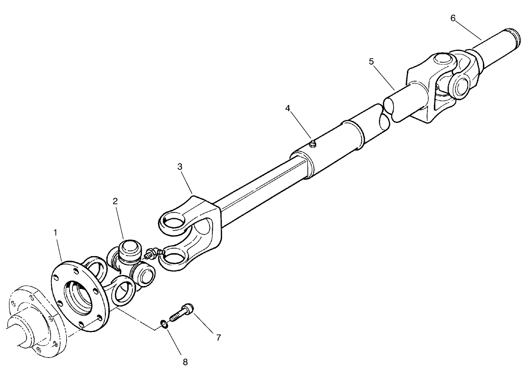 Drive Shaft Assembly No. 92-5084