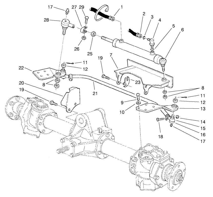 Steering Linkage Assembly
