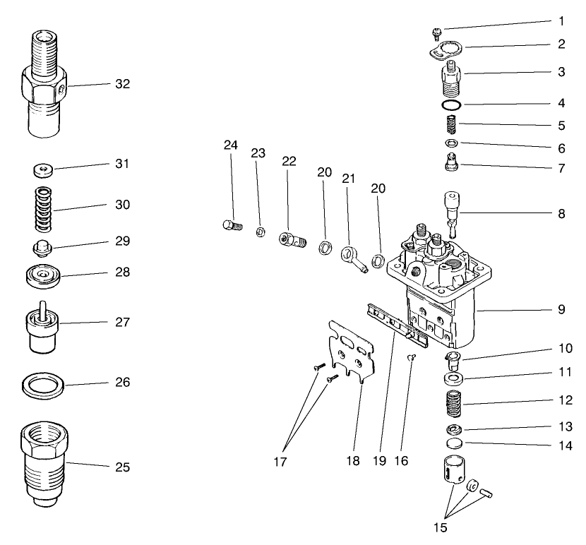 Fuel Injection Pump Assembly