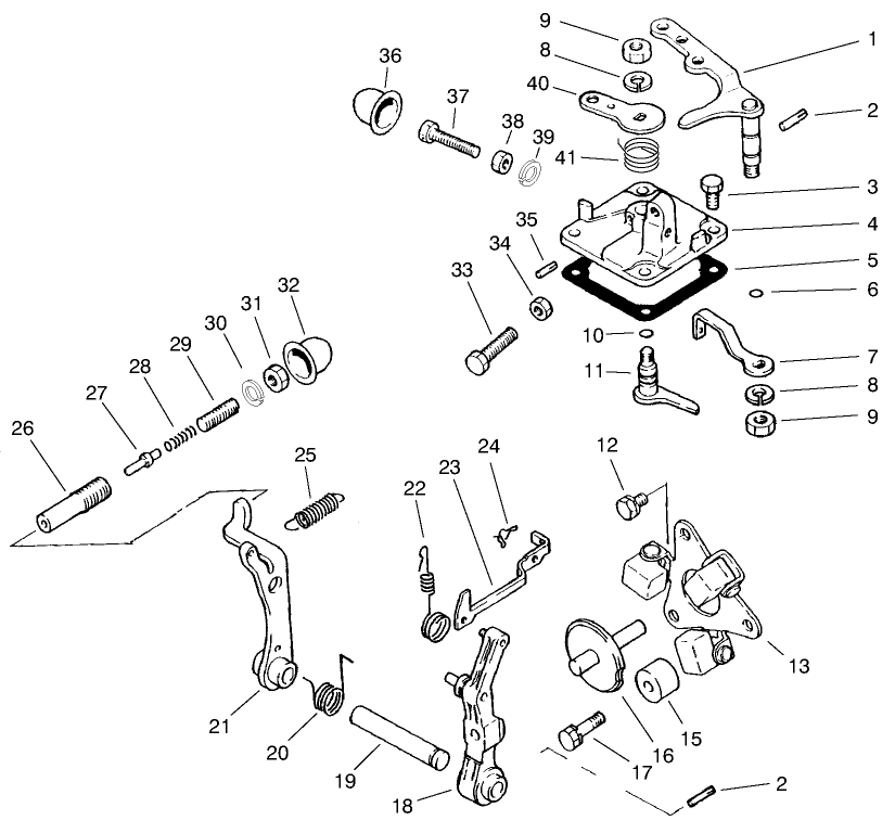 Governor Assembly (used On Serial No. 60231, 60232, 60253 & Up)