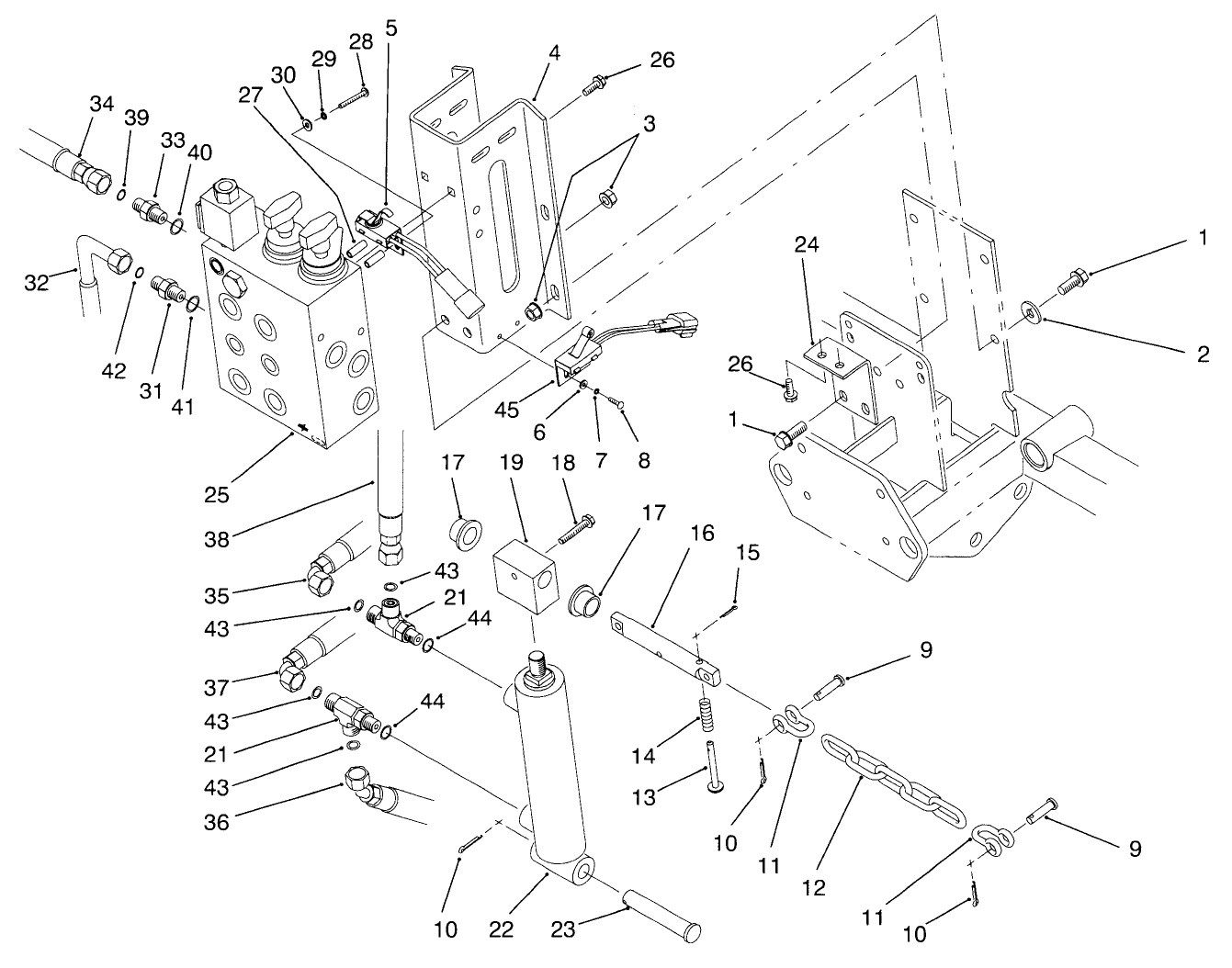 Front Cutting Unit Lift Assembly