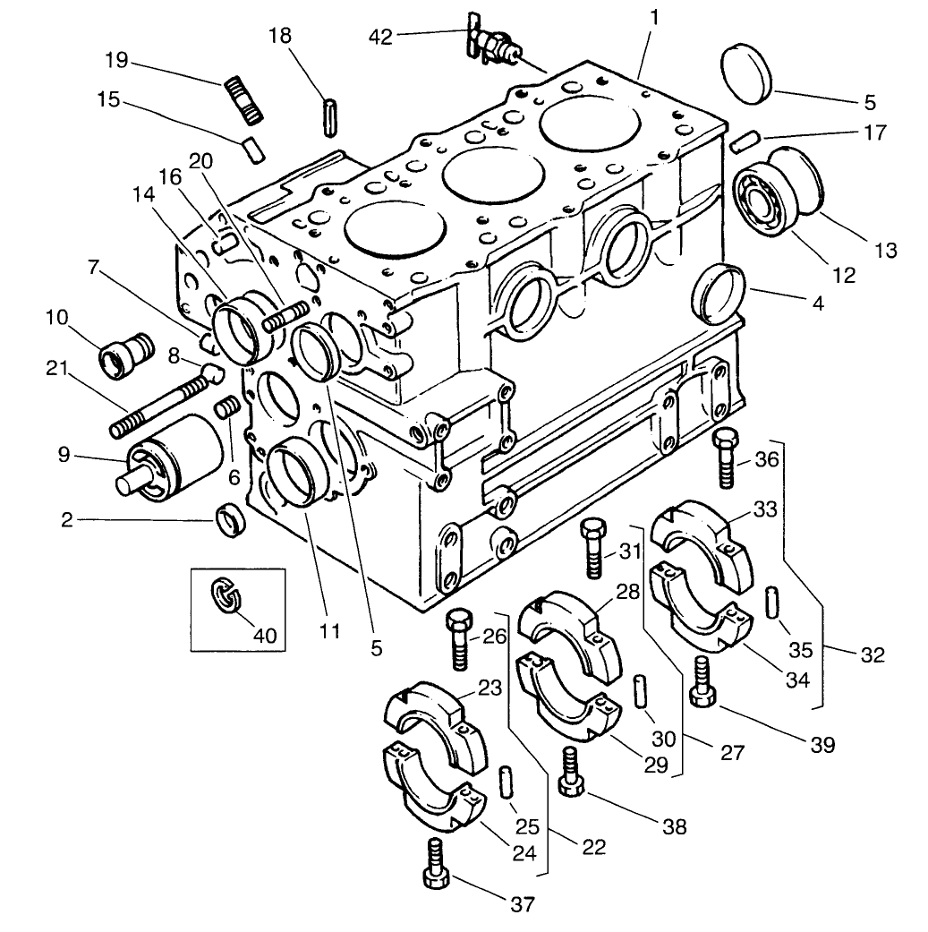 Cylinder Block Assembly