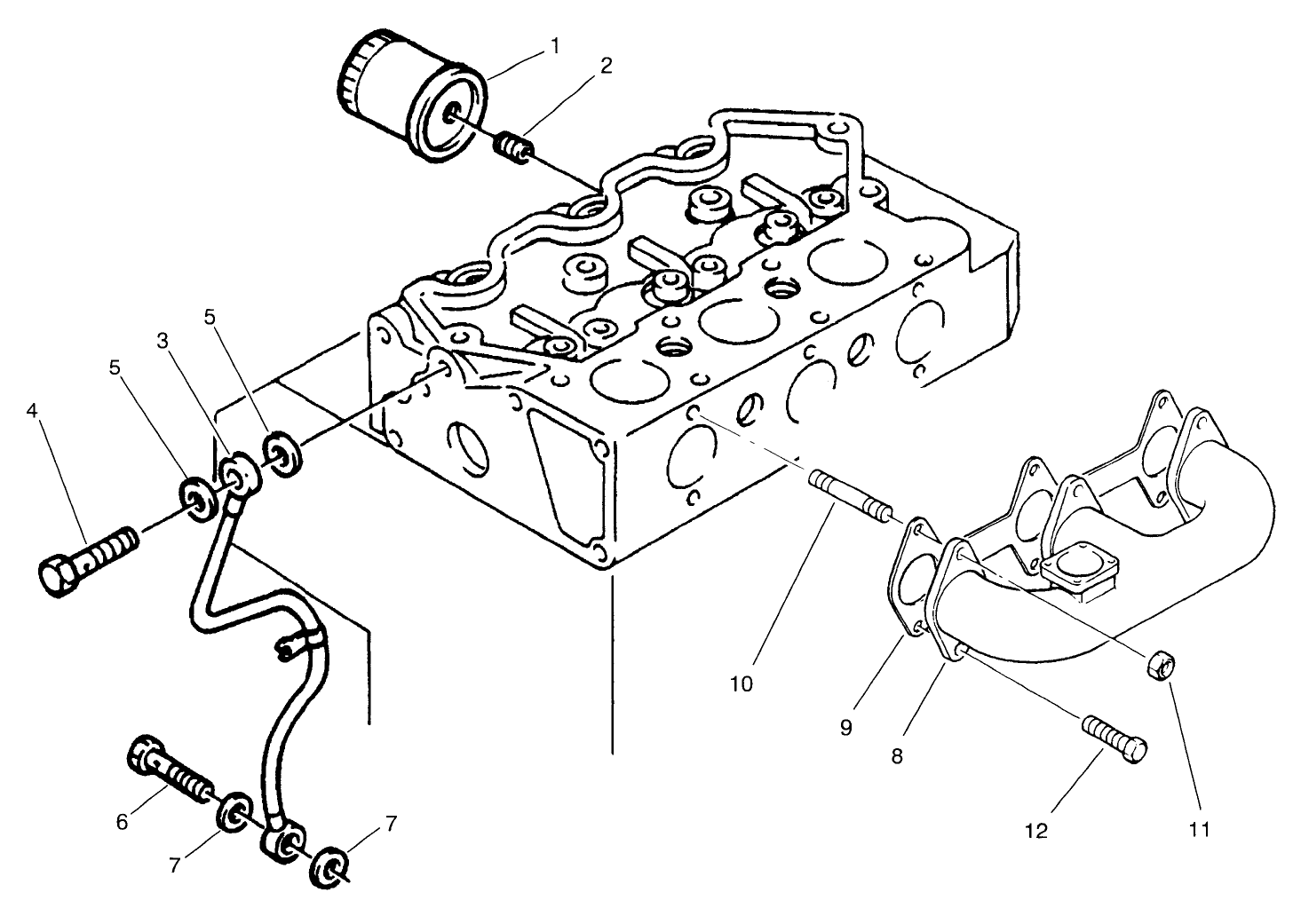 Oil Filter & Exhaust Manifold Assemblies