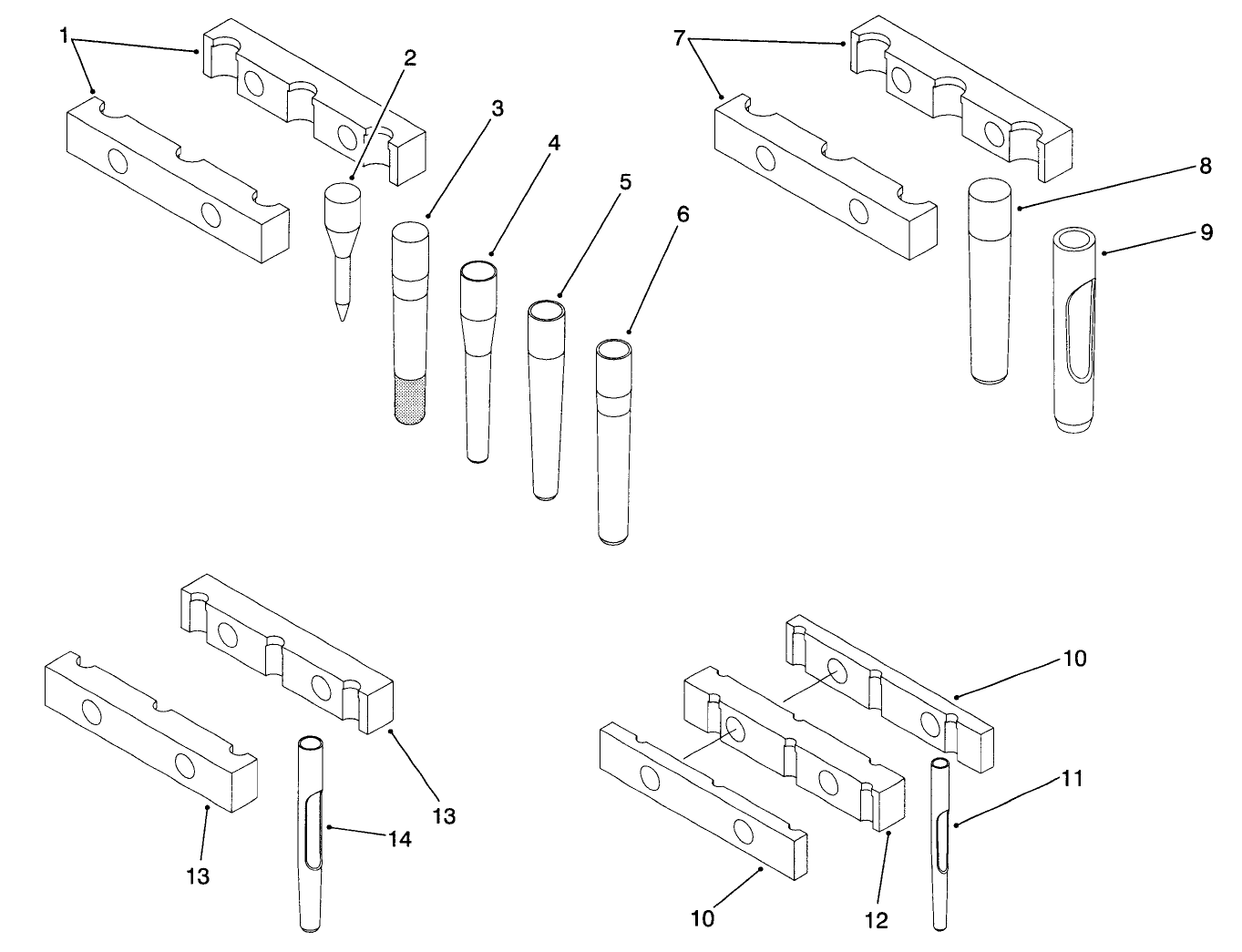 Tine Block & Tine Selection