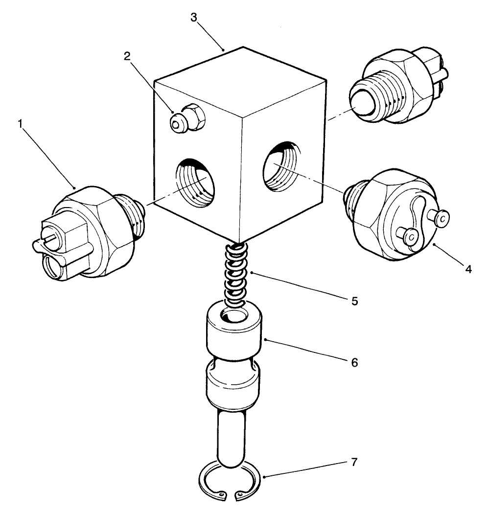 Switch Assembly-Coring Head