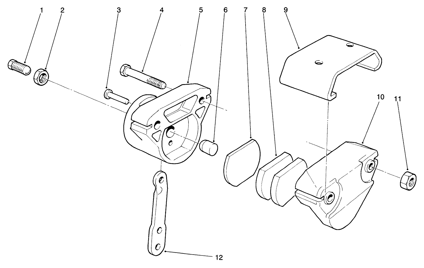 Brake Caliper Assembly No. 76-2590