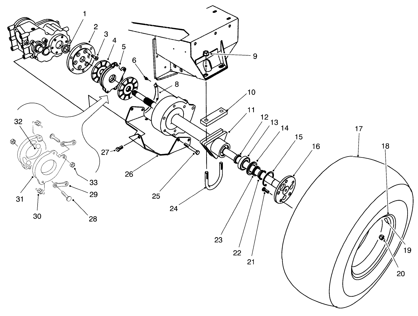Front Axle Assembly