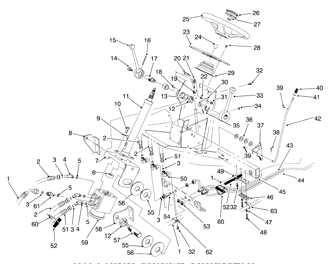 Steering Tower Assembly