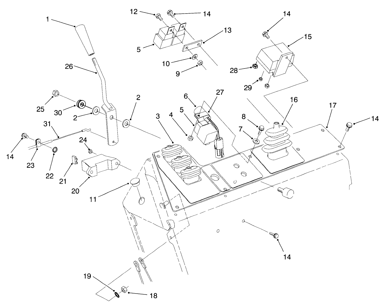 Control Console Assembly