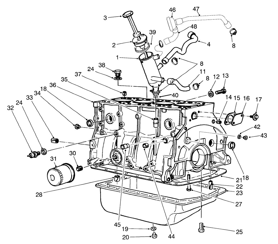 Crankcase Assembly