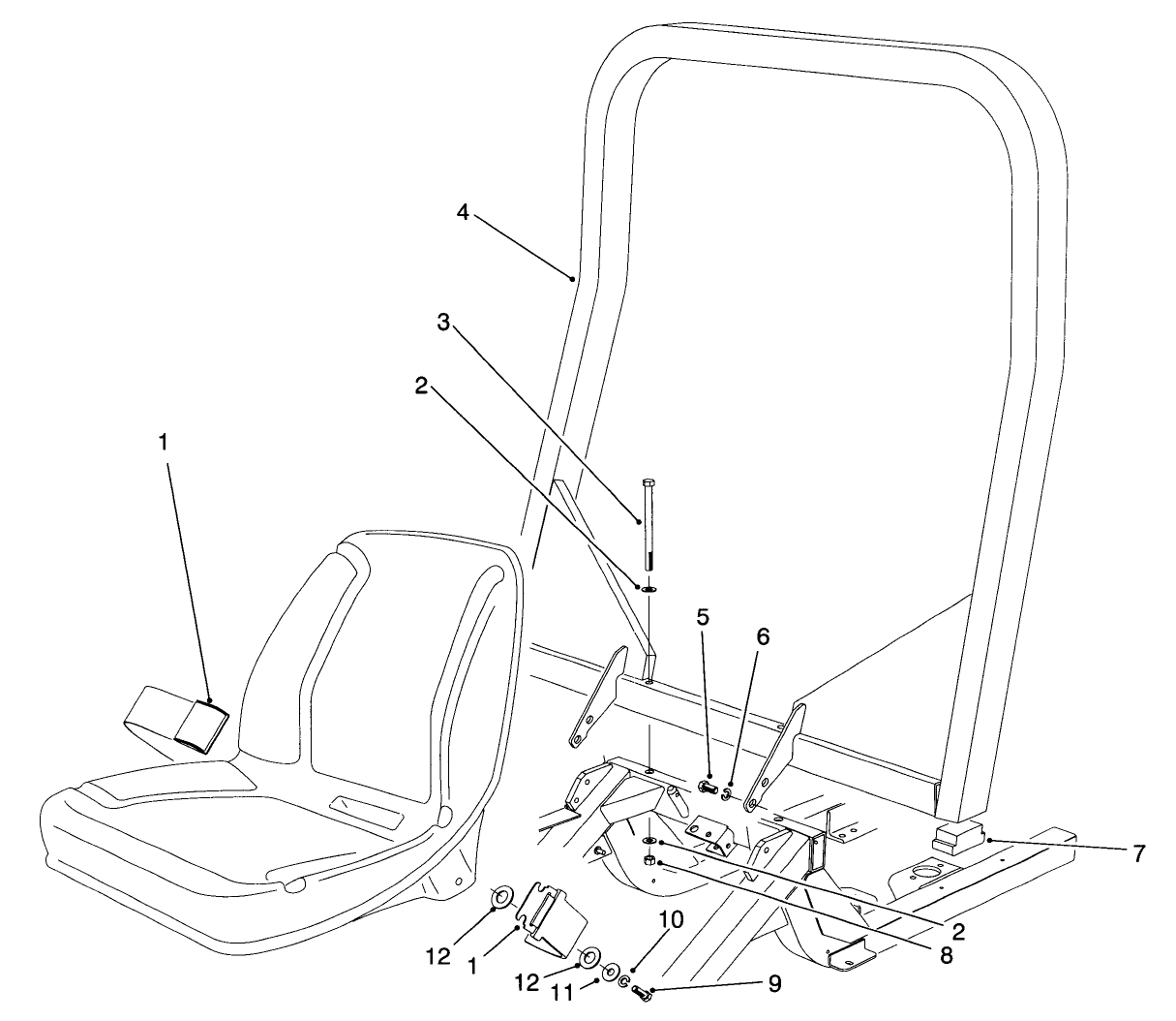 Àr.o.p.s. Assembly (standard For Model No. 30455) (optional For Model No. 30450)