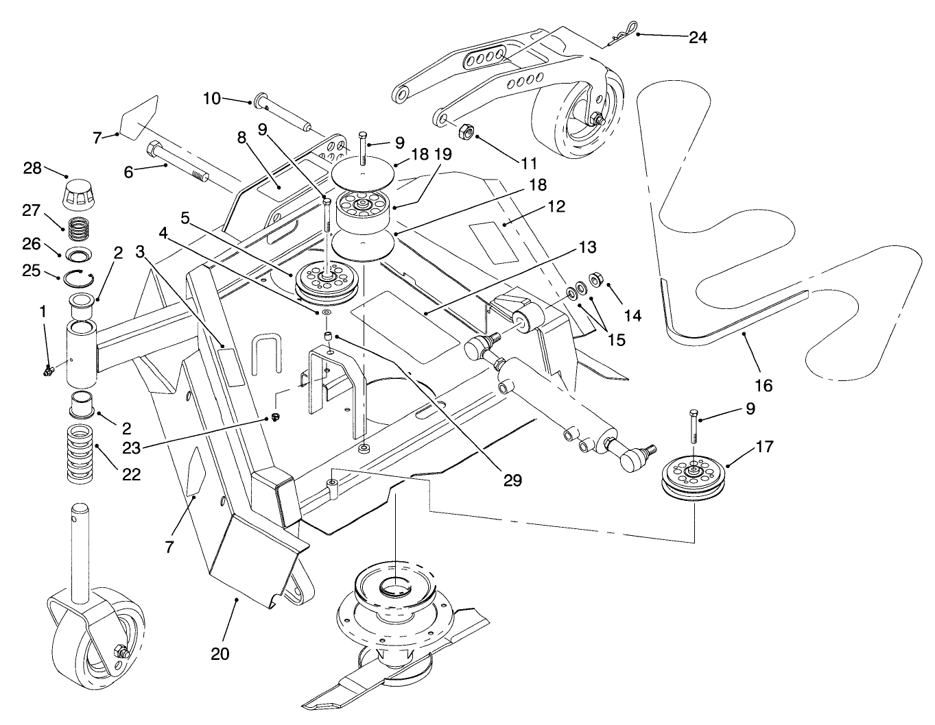 Wing Deck Assembly-R.h.