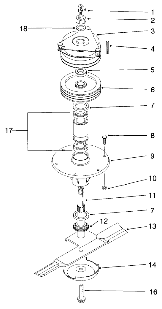 Spindle Assembly (clutch)