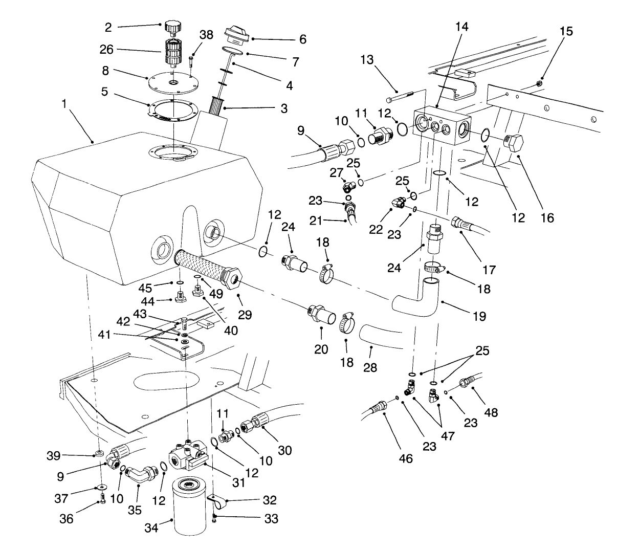 Hydraulic Reservoir Assembly