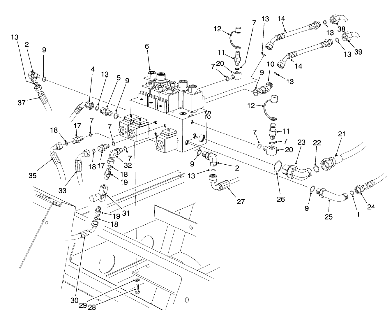 Hydraulic Control Manifold Assembly