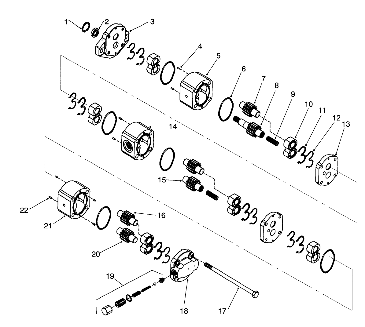 Hydraulic Pump No. 93-1376