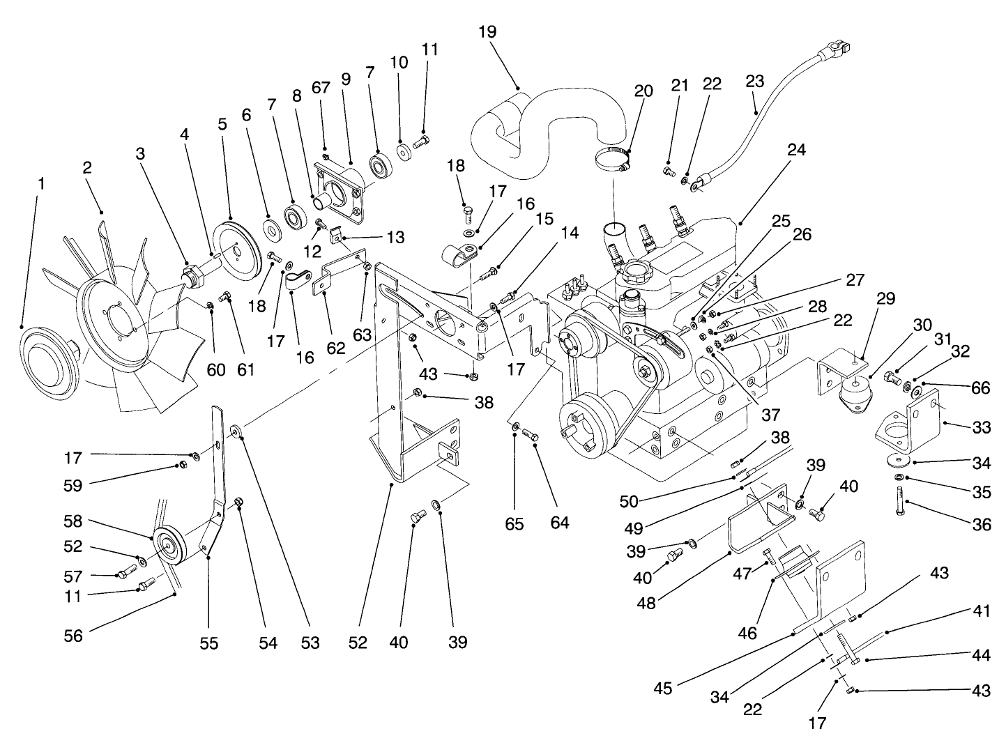 Engine Installation Assembly