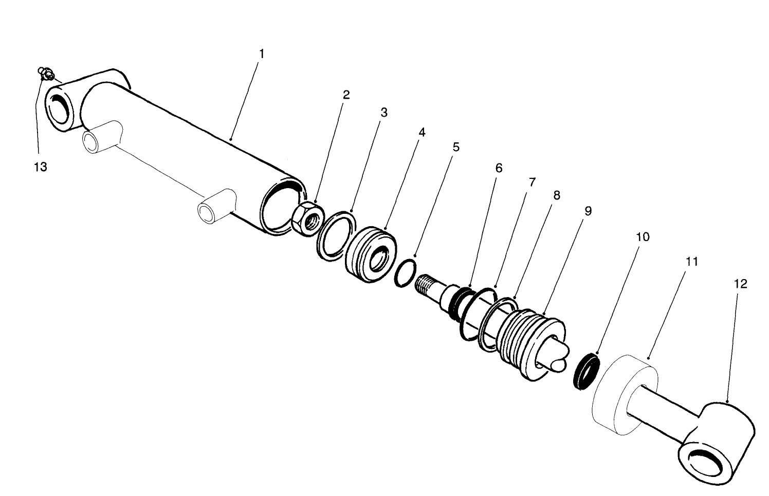 Hydraulic Cylinder No. 93-9311