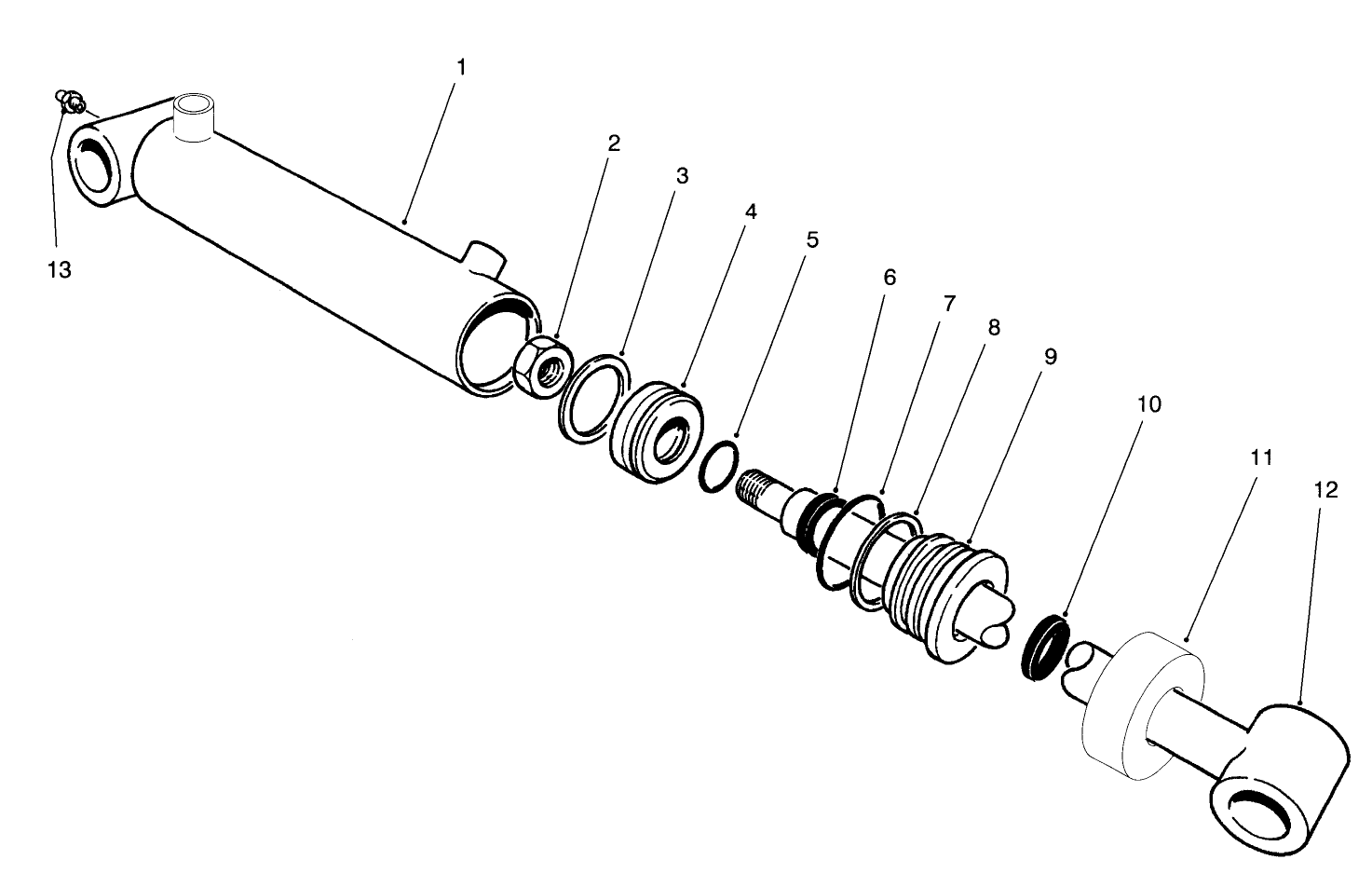 Hydraulic Cylinder No. 93-7551