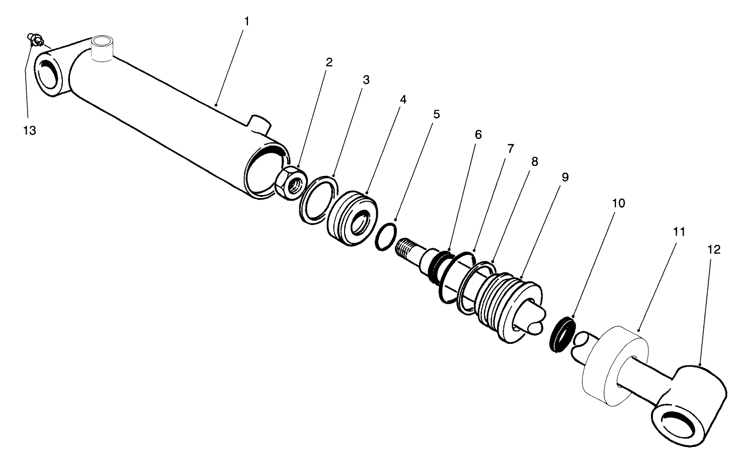 Hydraulic Cylinder No. 93-7550