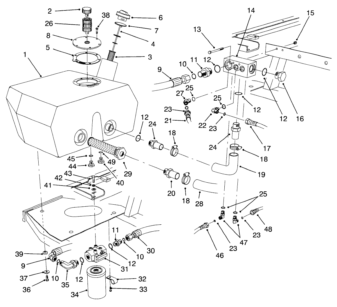Hydraulic Reservoir Assembly