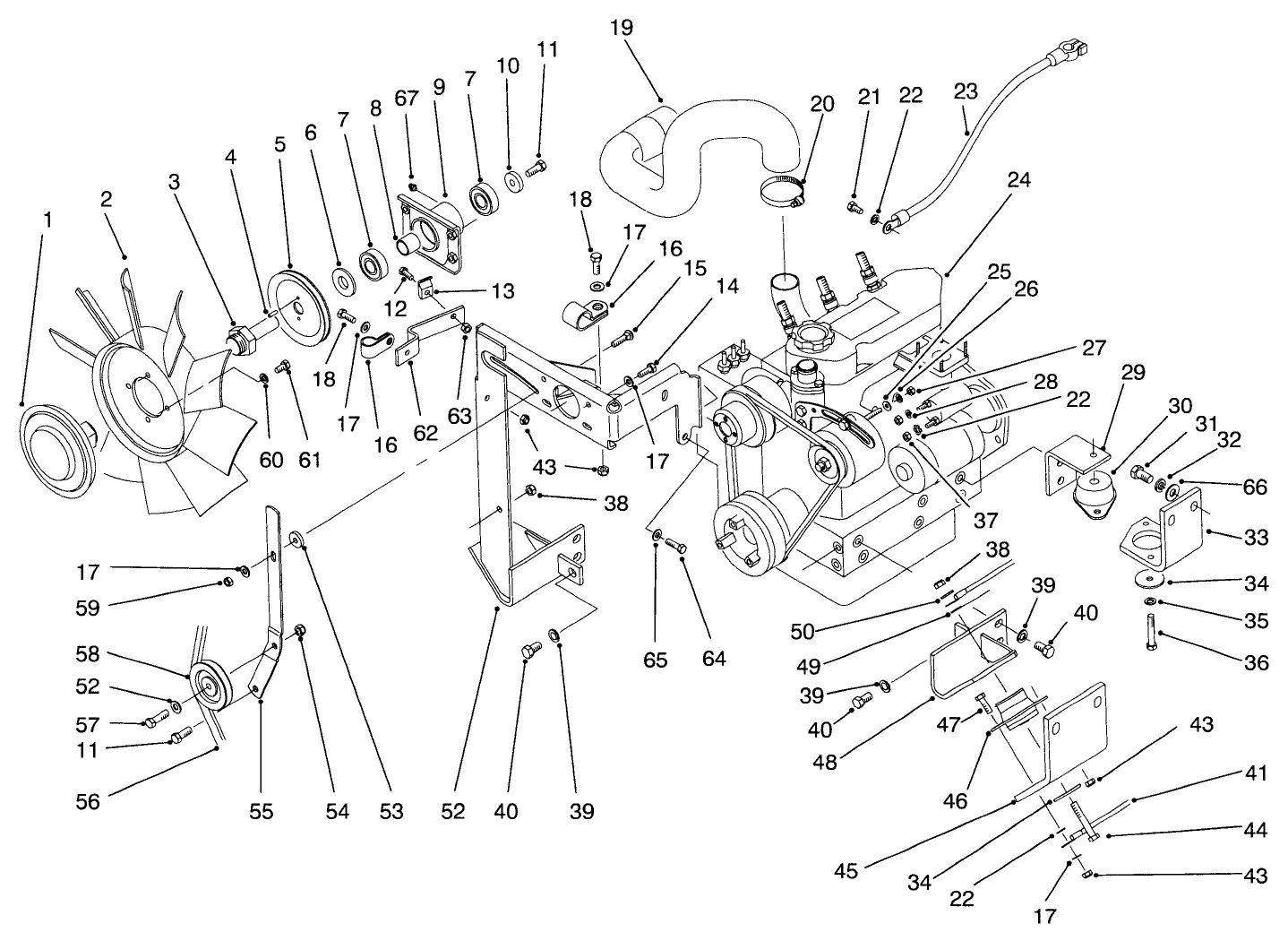 Engine Installation Assembly