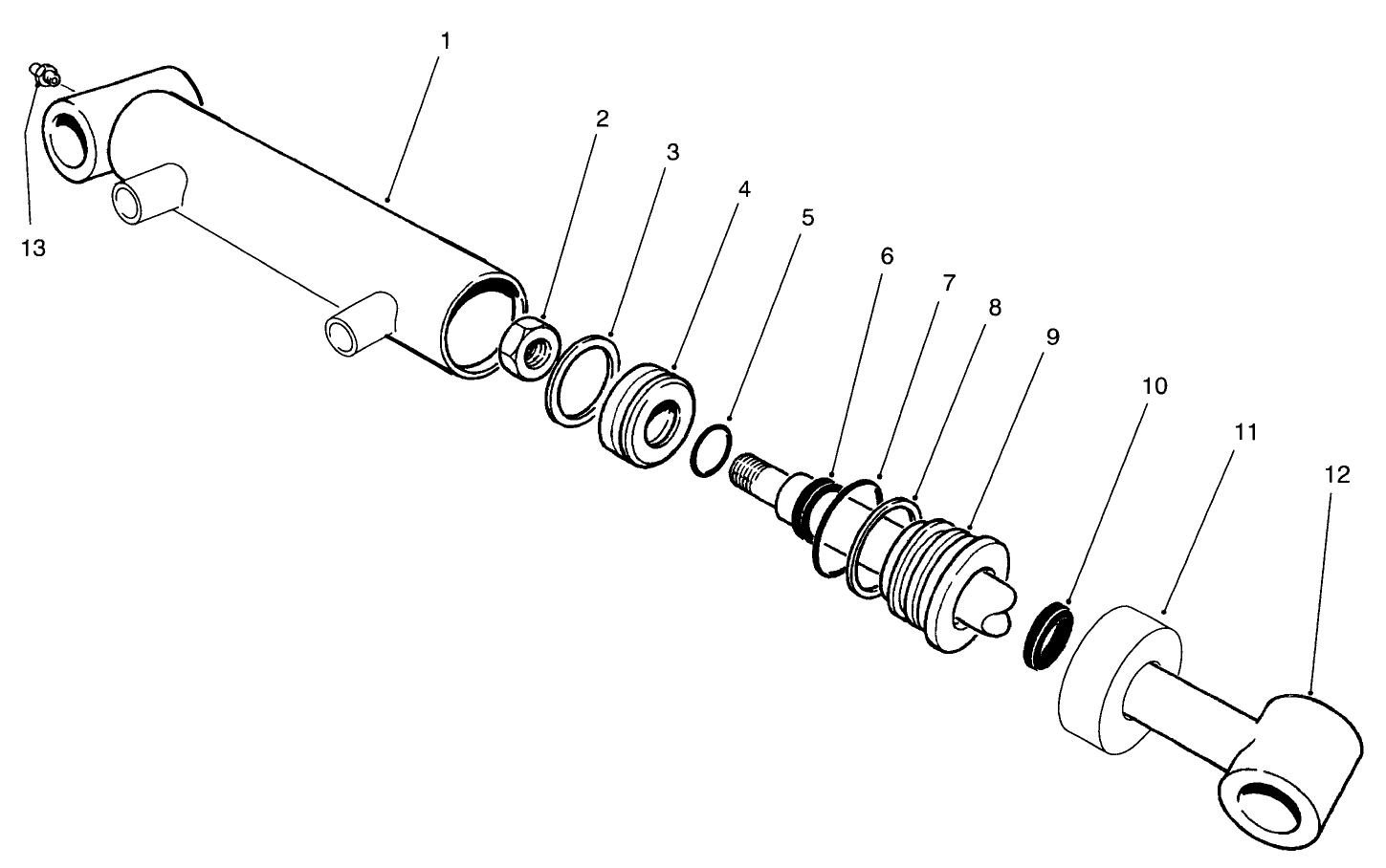 Hydraulic Cylinder No. 93-9311