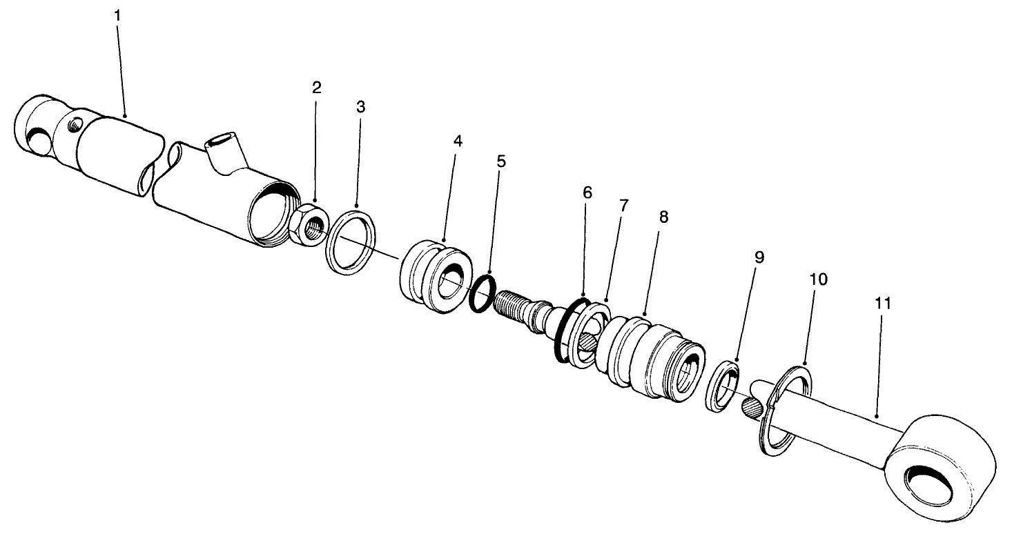 Hydraulic Cylinder No. 83-7230