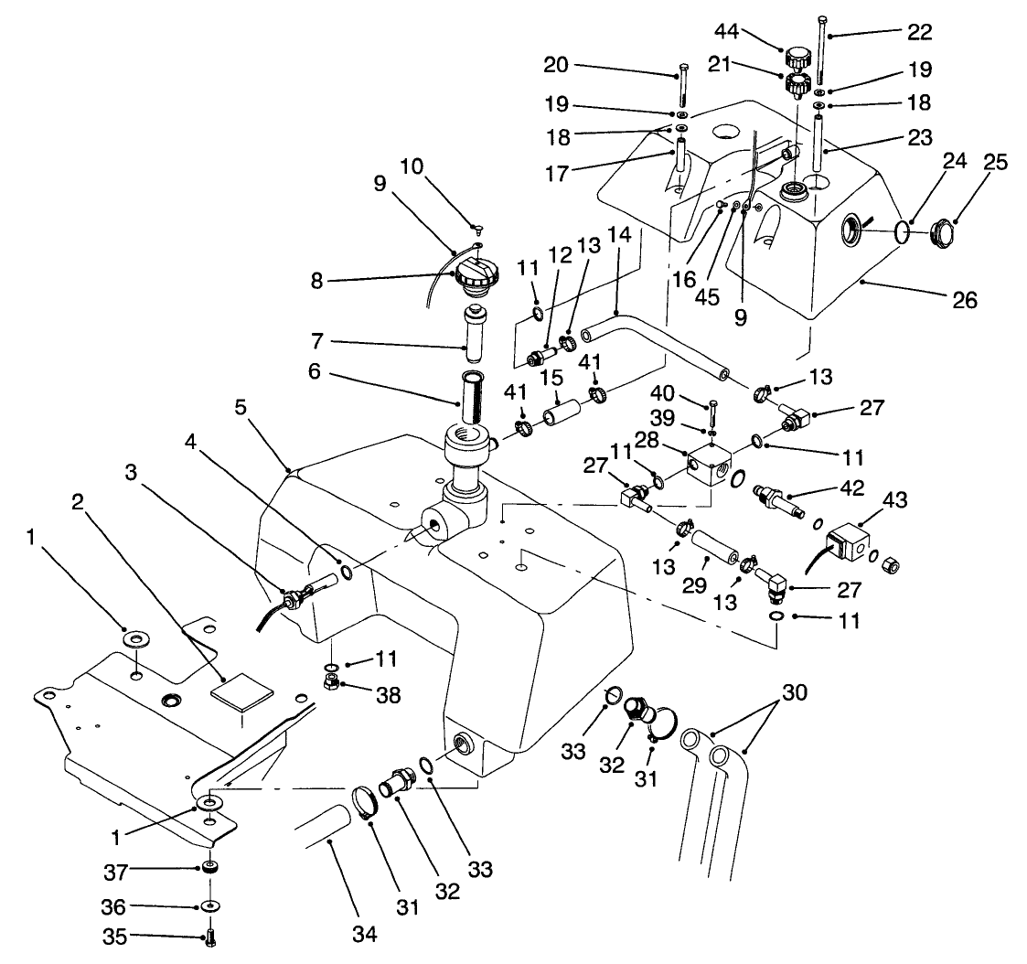 Hydraulic Reservoir Assembly