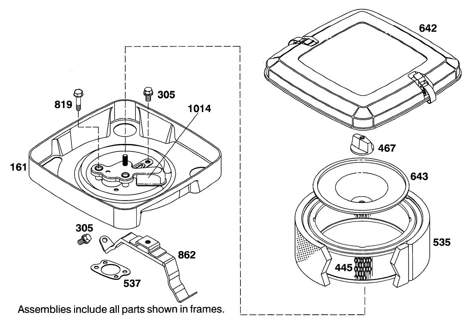 Engine Briggs & Stratton Model 303447-0479-01