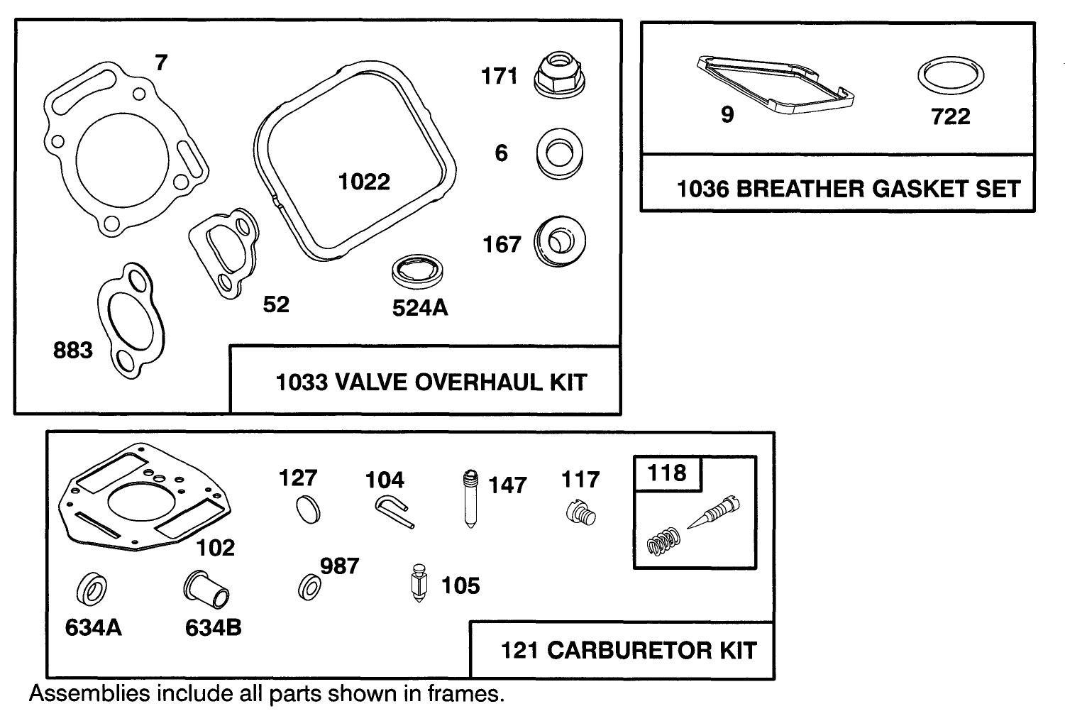 Engine Briggs & Stratton Model 303447-0479-01