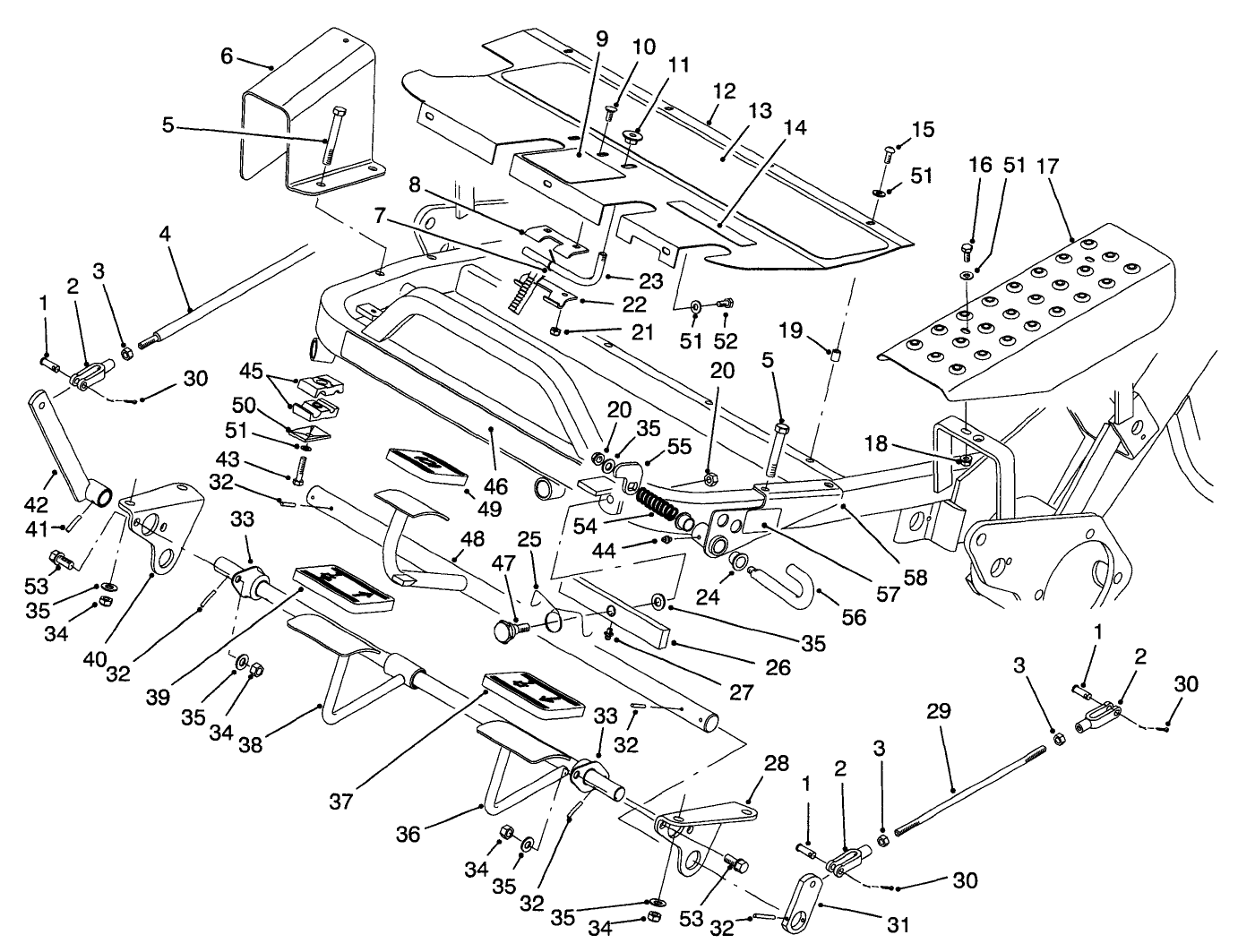 Control Pedal Assembly