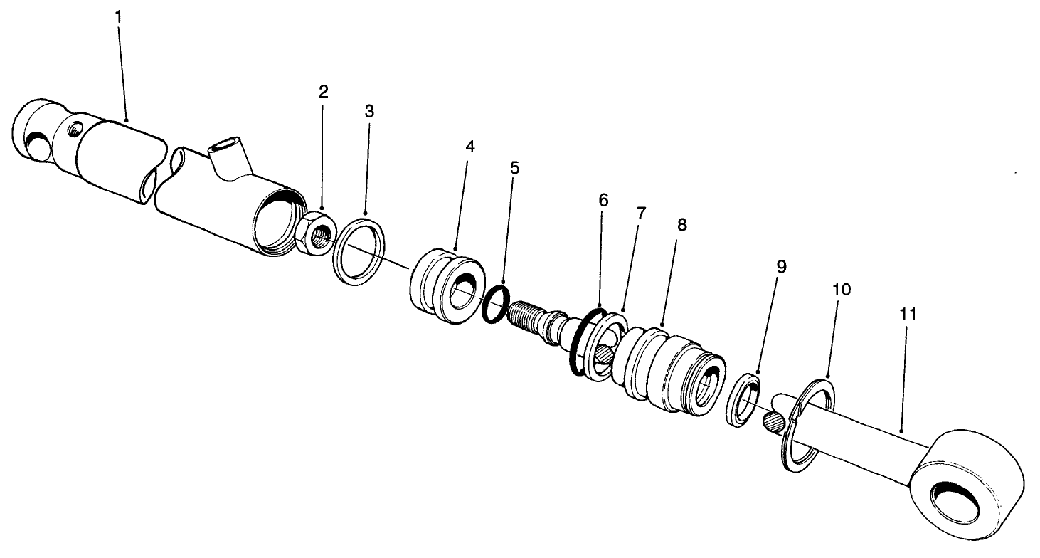 Hydraulic Cylinder No. 83-7230