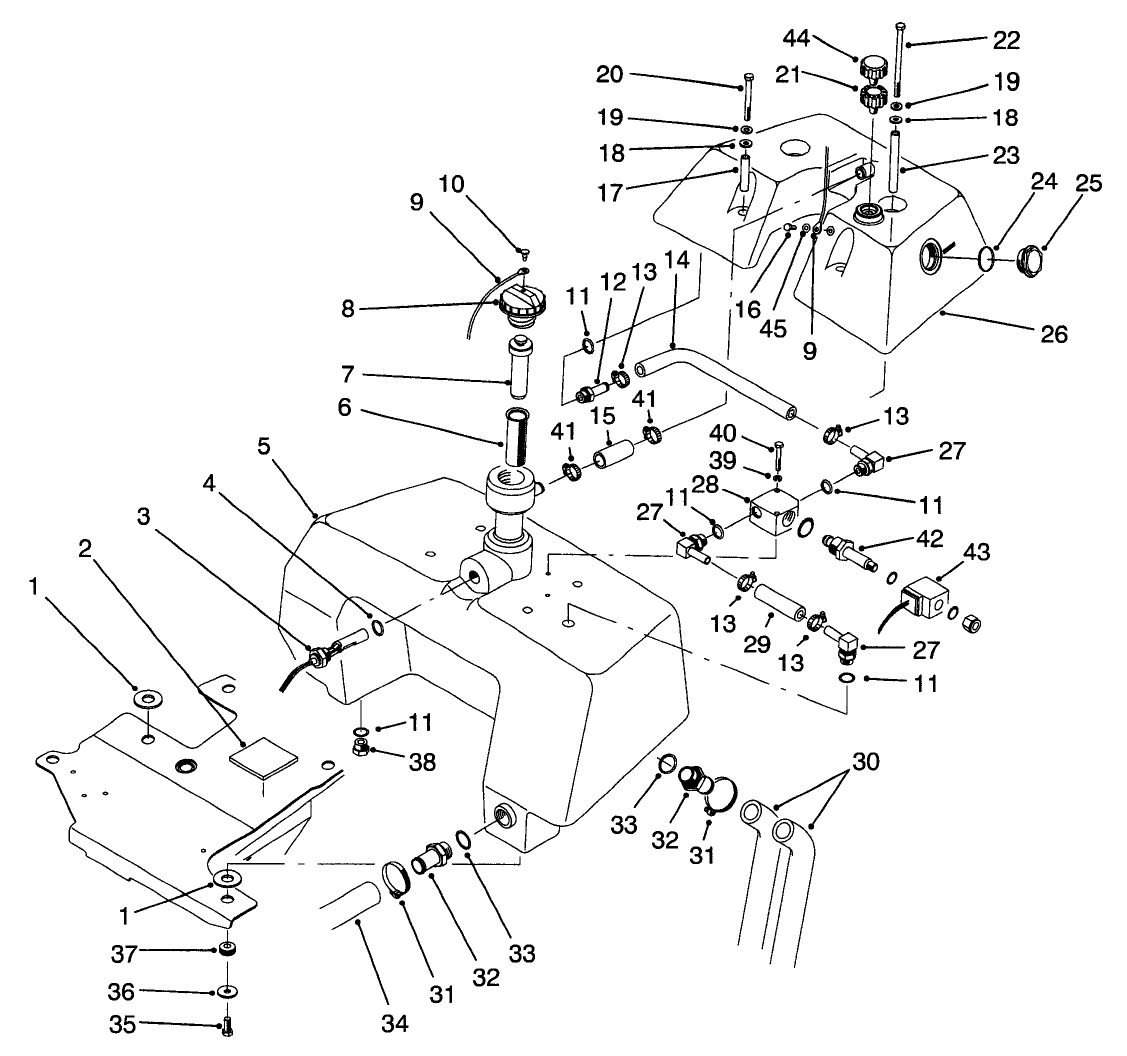 Hydraulic Reservoir Assembly