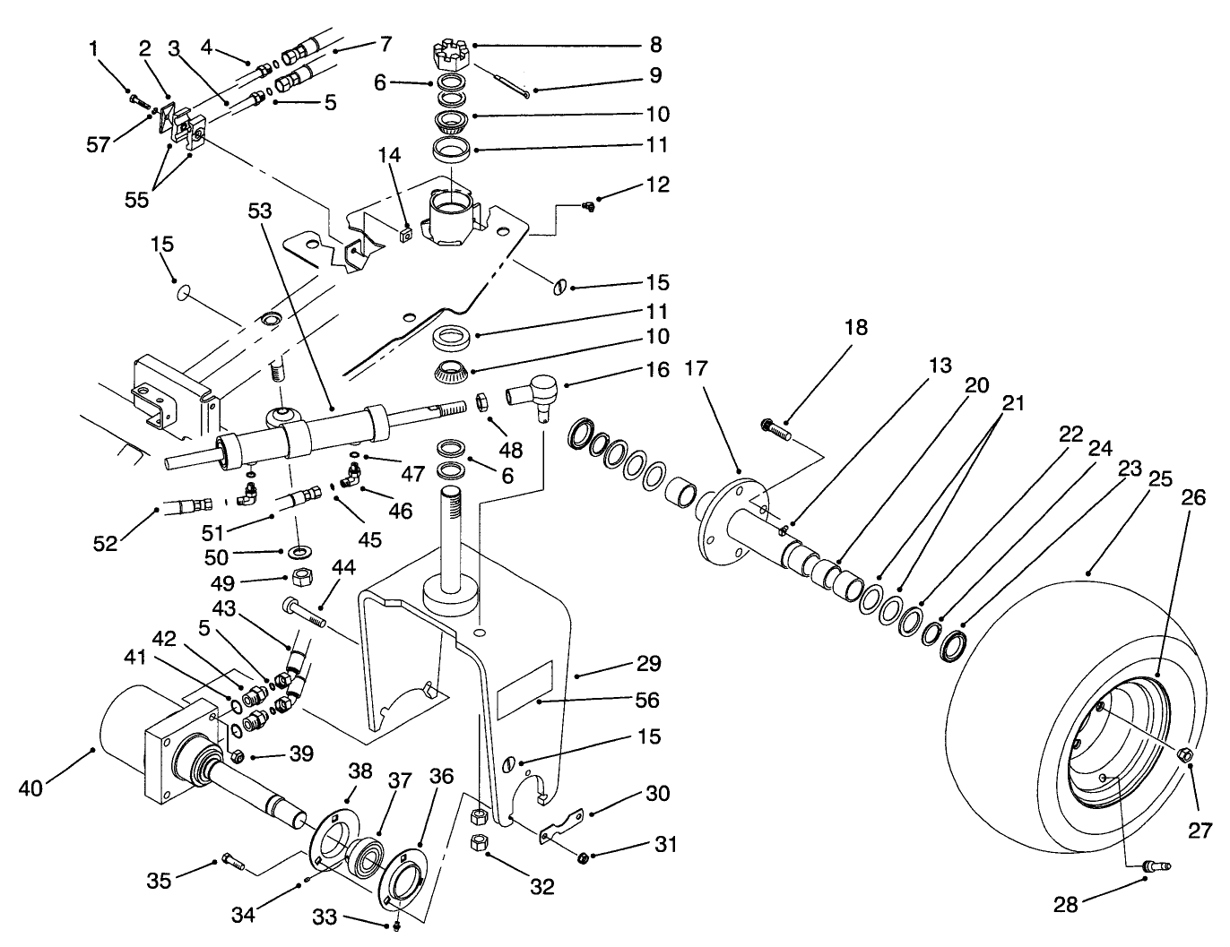 Rear Wheel Assembly